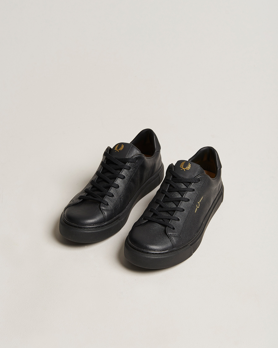 Herren | Fred Perry B71 Tumbled Sneaker Black | Fred Perry | B71 Tumbled Sneaker Black