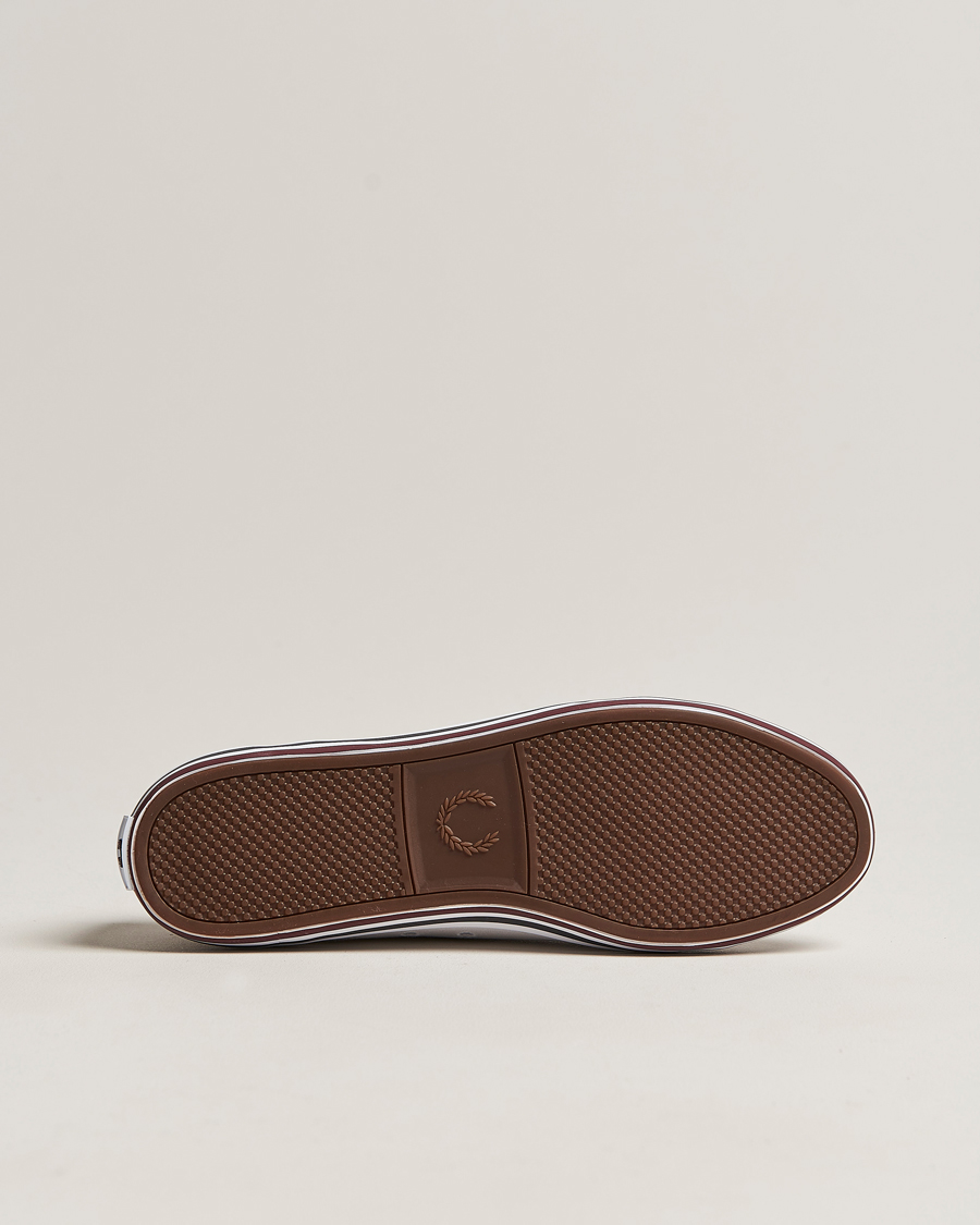 Herren | Fred Perry Kingston Twill Sneaker White | Fred Perry | Kingston Twill Sneaker White
