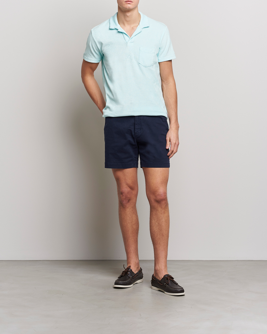 Herren | Shorts | Orlebar Brown | Bulldog Cotton Stretch Twill Shorts Dark Navy