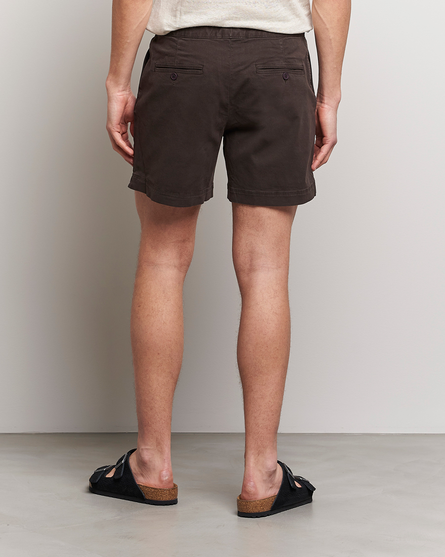 Herren | Shorts | Orlebar Brown | Bulldog Cotton Stretch Twill Shorts Truffle