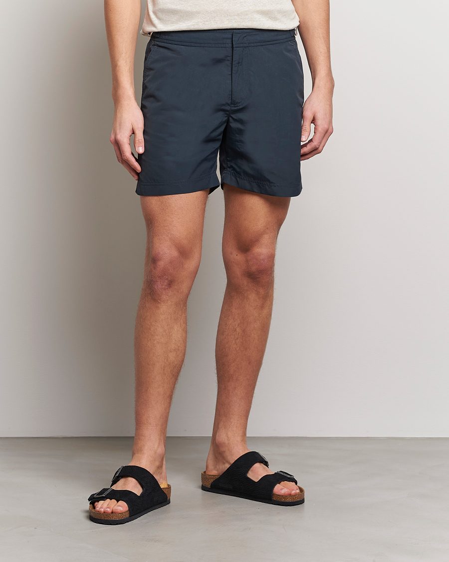 Herren | Badehosen | Orlebar Brown | Bulldog II Medium Length Swim Shorts Shadow