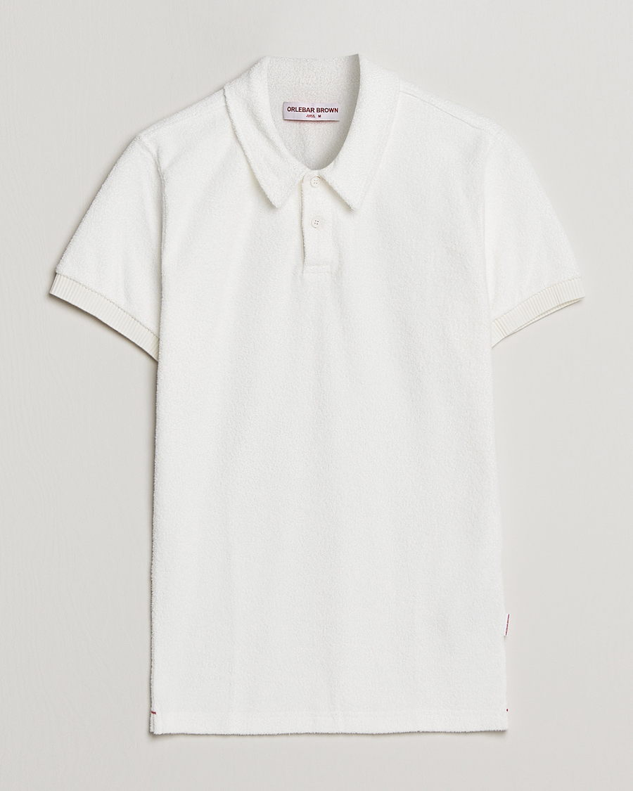 Herren | Poloshirts | Orlebar Brown | Lorenzo Cotton Terry Polo Cloud