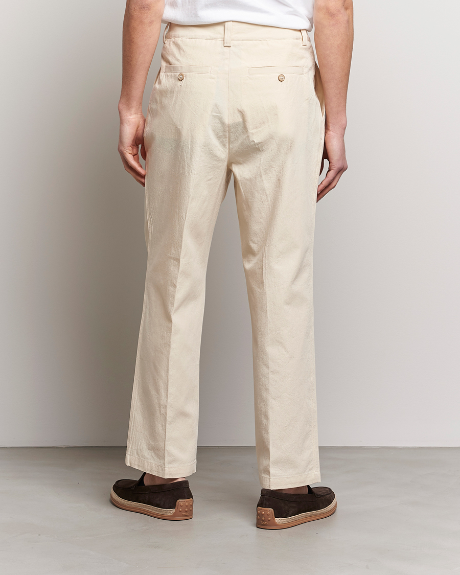 Herren | Hosen | Orlebar Brown | Beckworth Pleated Cotton Trousers Pebble