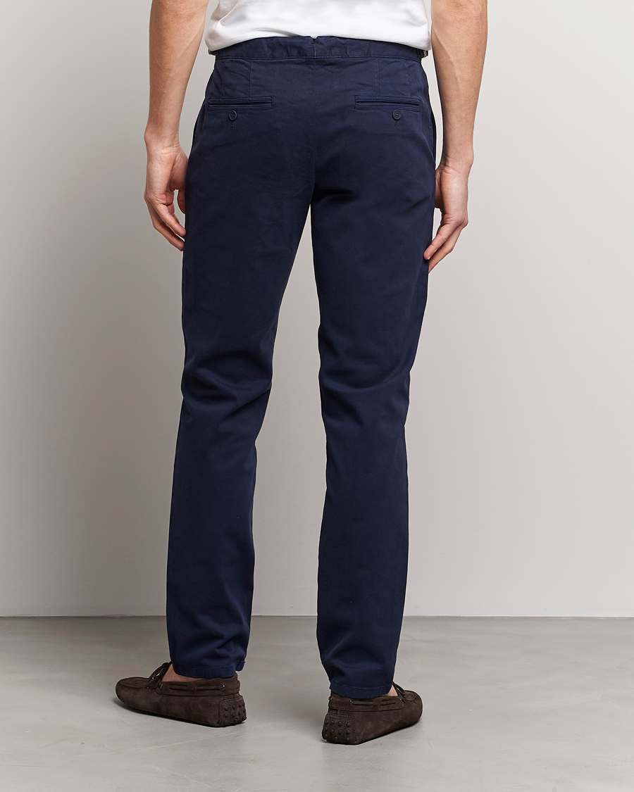 Herren | Hosen | Orlebar Brown | Fallon Cotton Stretch Trousers Dark Navy