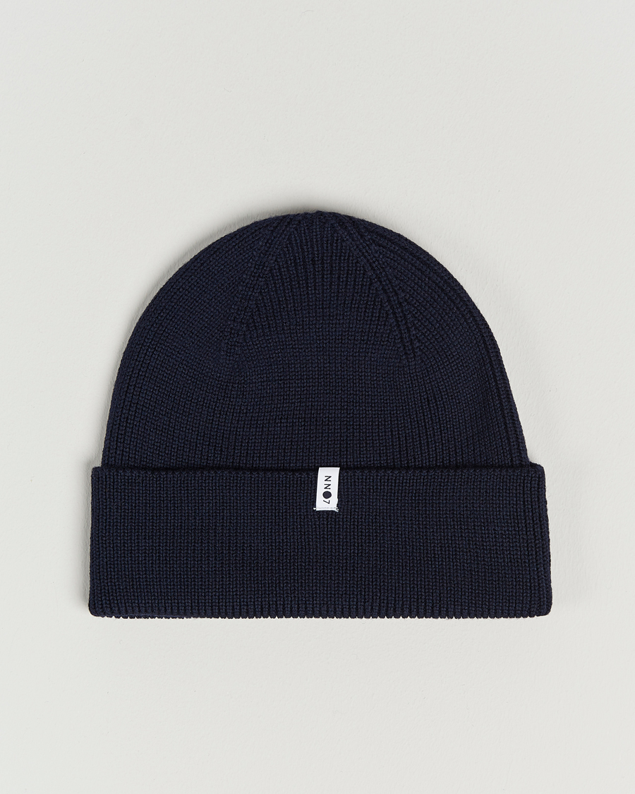 Herren | NN07 Niko Merino Beanie Navy Blue | NN07 | Niko Merino Beanie Navy Blue
