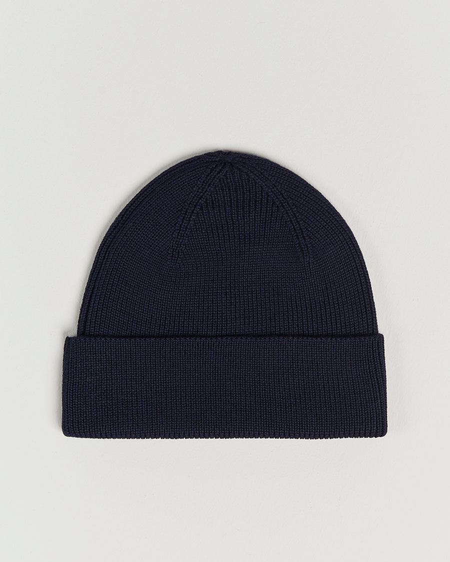 Herren | NN07 Niko Merino Beanie Navy Blue | NN07 | Niko Merino Beanie Navy Blue