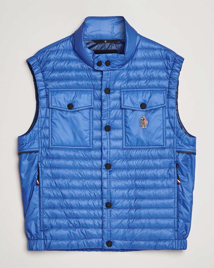Herren | Westen | Moncler Grenoble | Ollon Padded Vest Clear Blue