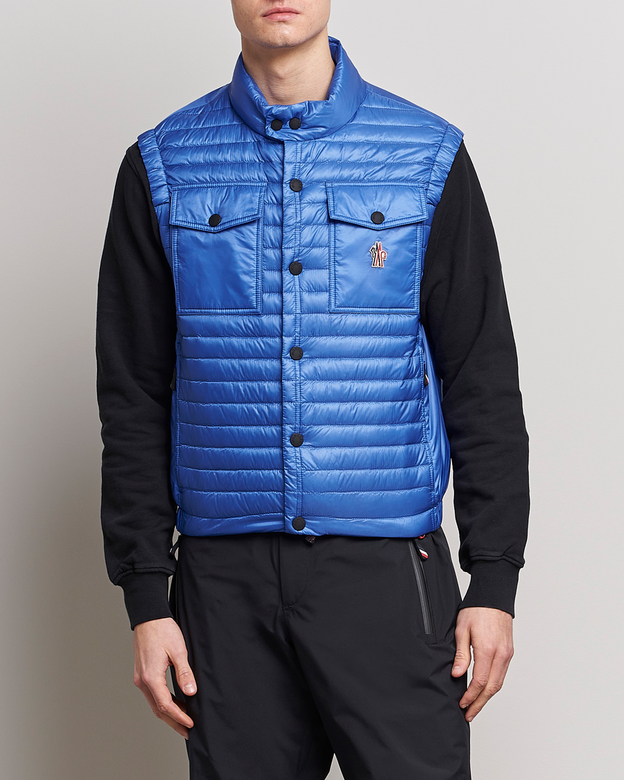 Herren | Westen | Moncler Grenoble | Ollon Padded Vest Clear Blue