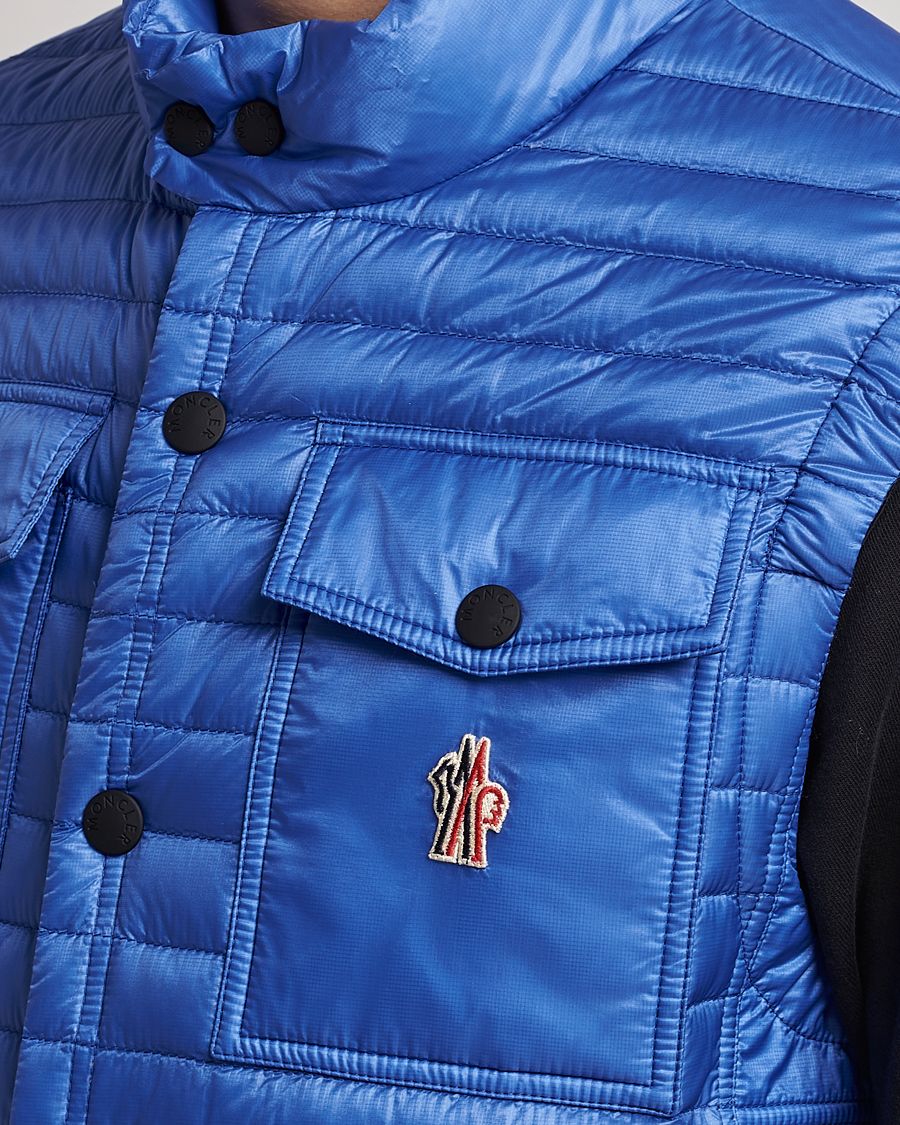 Herren | Westen | Moncler Grenoble | Ollon Padded Vest Clear Blue