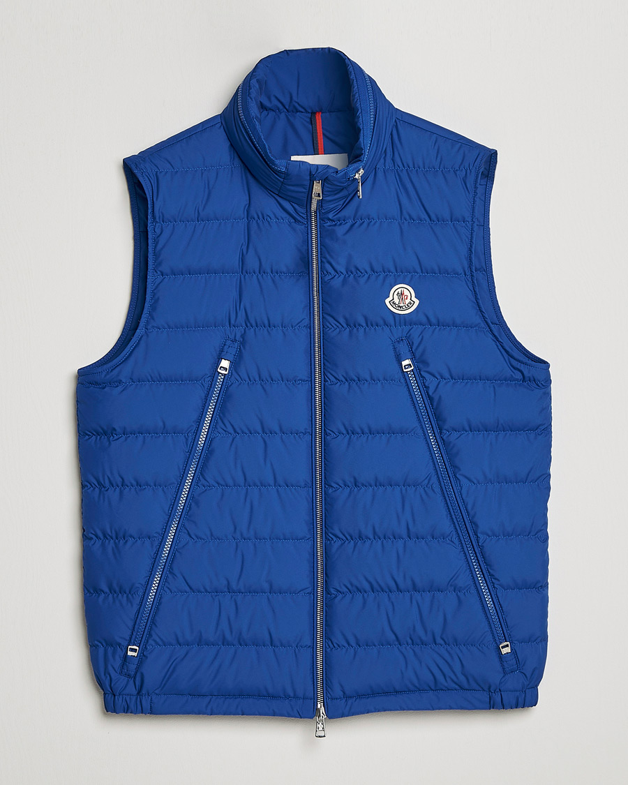 Herren | Westen | Moncler | Albyt Down Vest Royal Blue