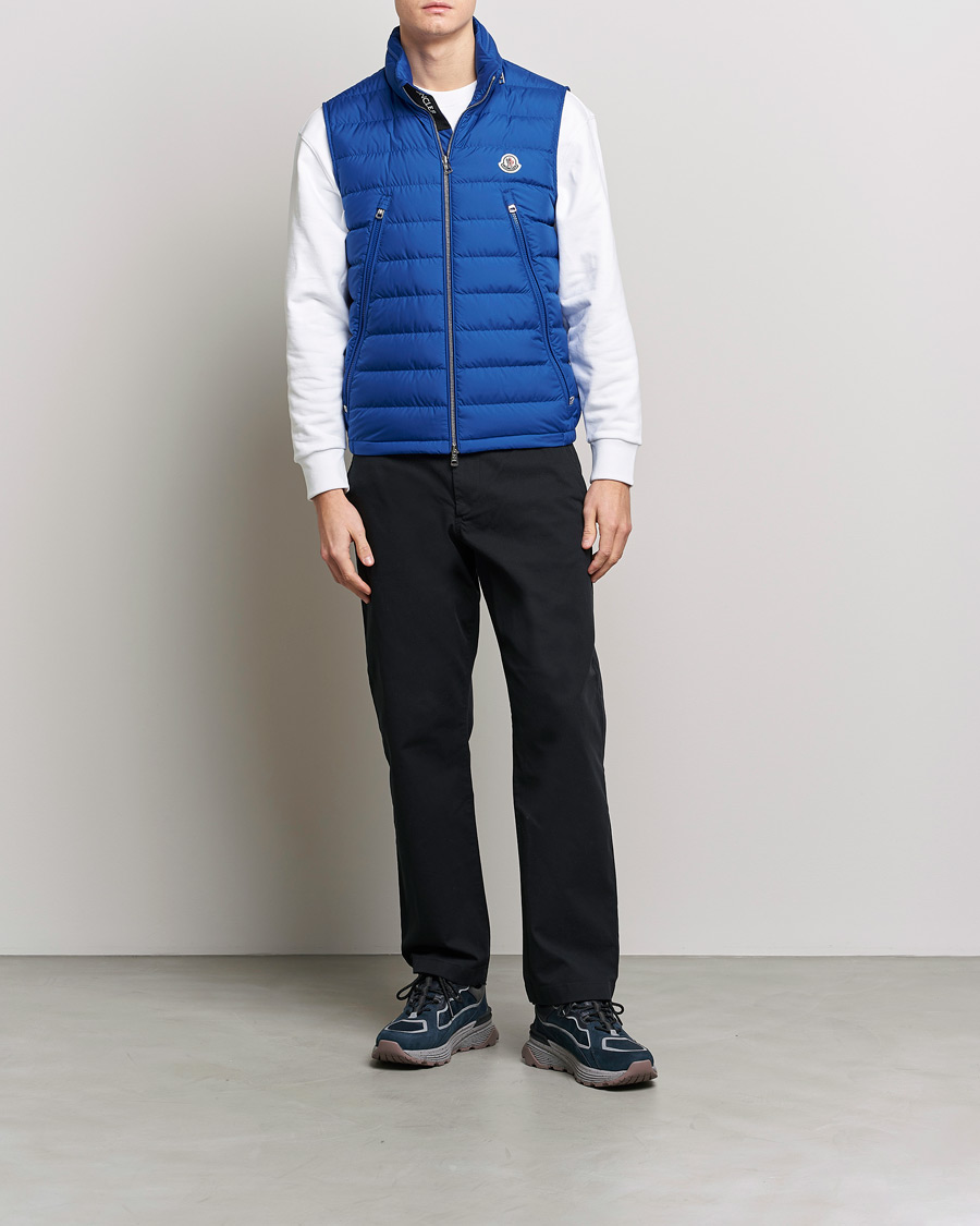 Herren | Westen | Moncler | Albyt Down Vest Royal Blue