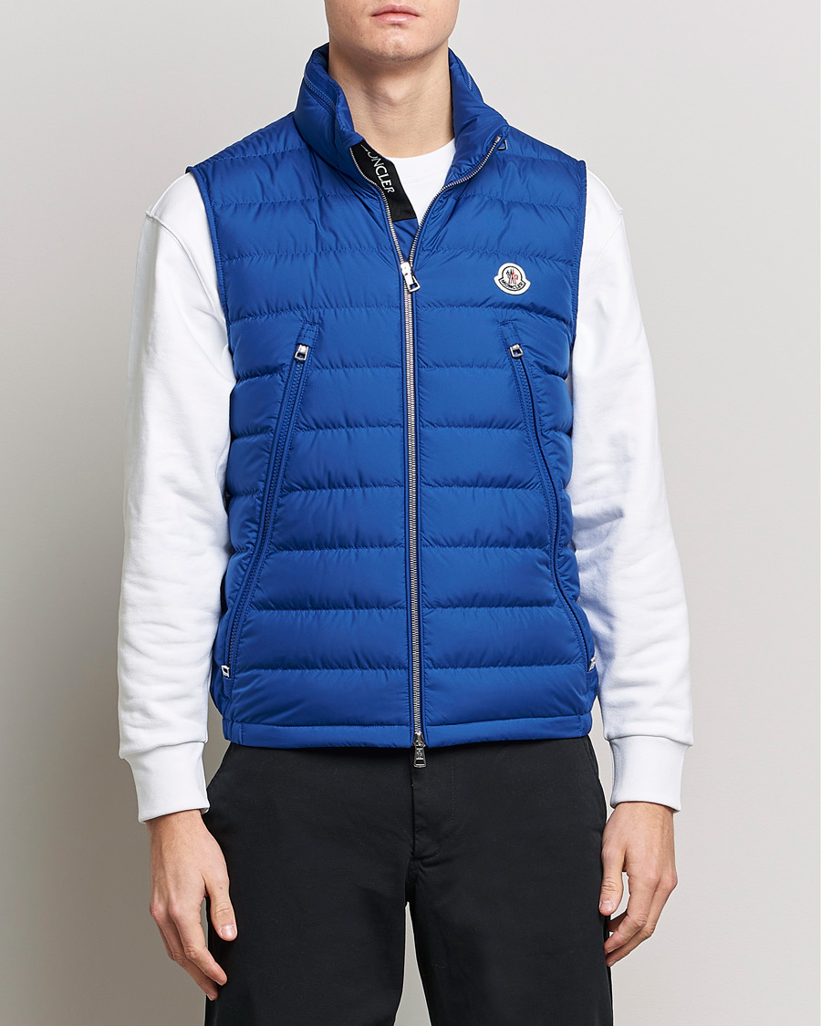 Herren | Westen | Moncler | Albyt Down Vest Royal Blue