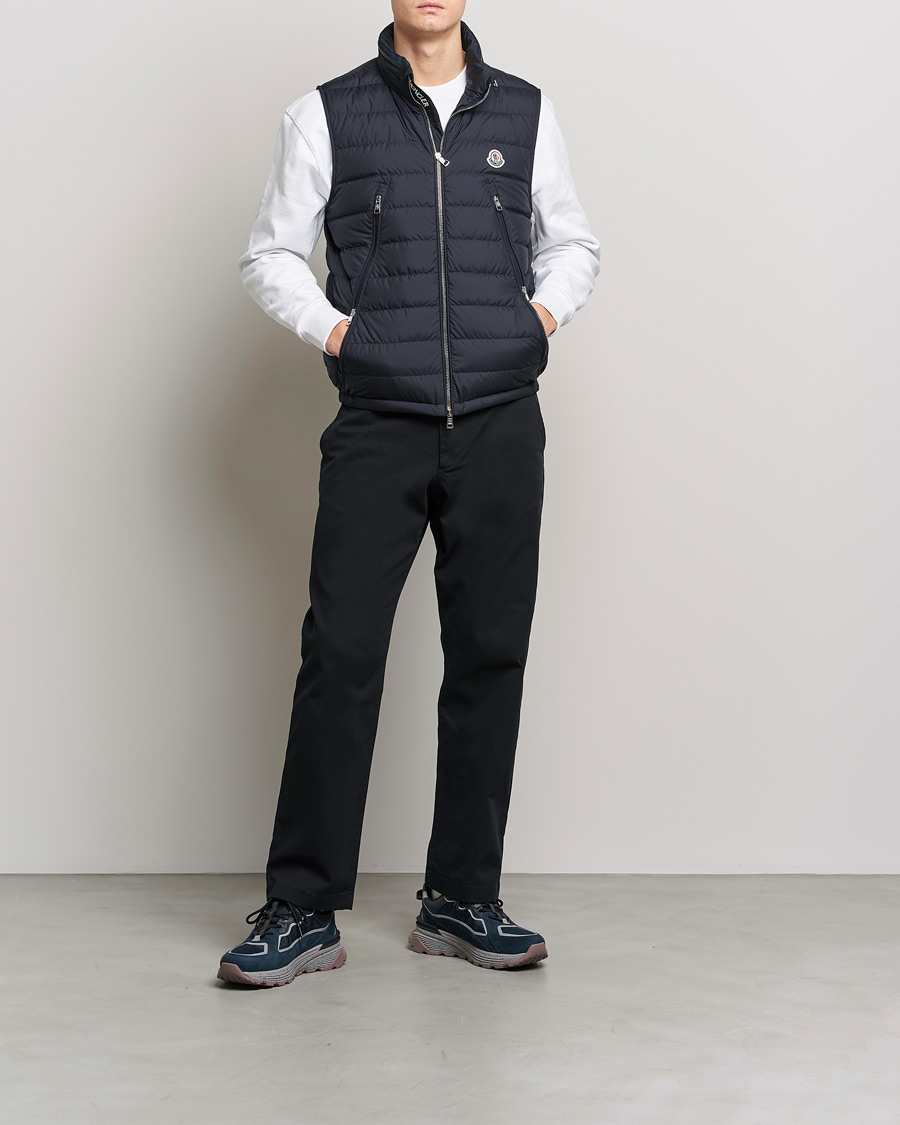 Herren | Westen | Moncler | Albyt Down Vest Navy