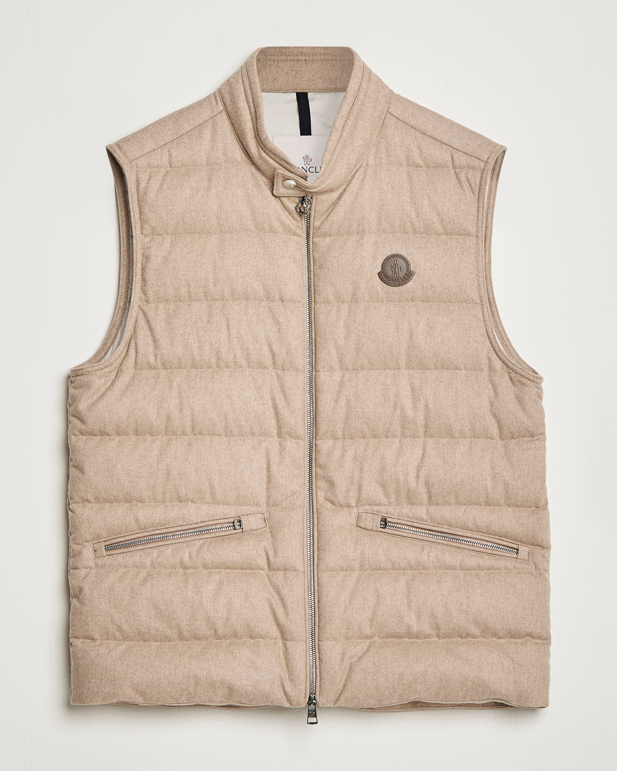 Herren | Westen | Moncler | Gallienne Flannel Vest Light Grey
