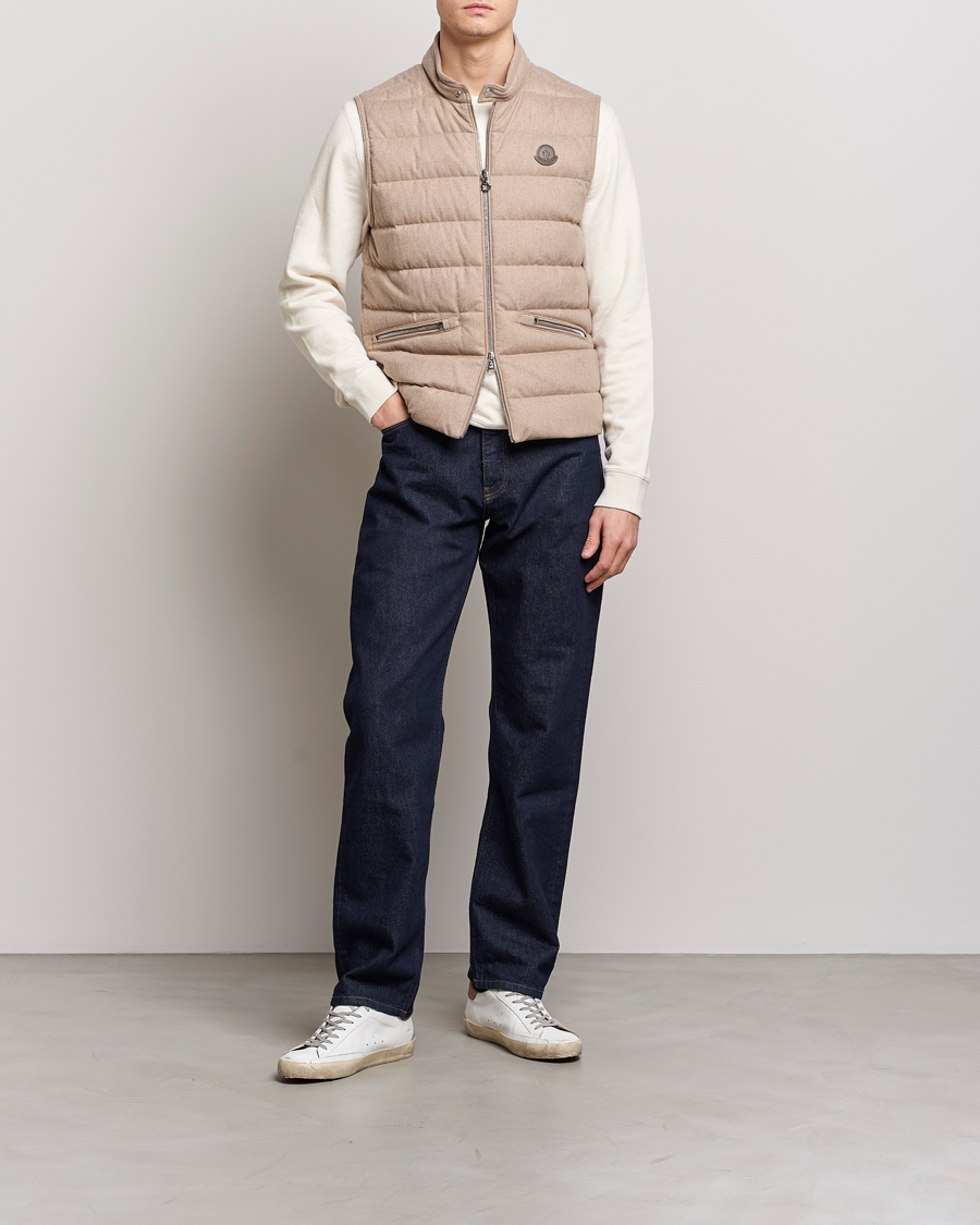 Herren | Westen | Moncler | Gallienne Flannel Vest Light Grey
