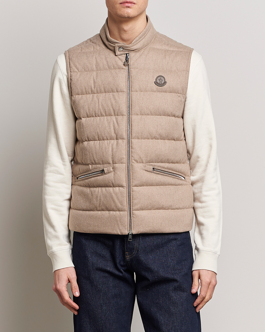Herren | Westen | Moncler | Gallienne Flannel Vest Light Grey