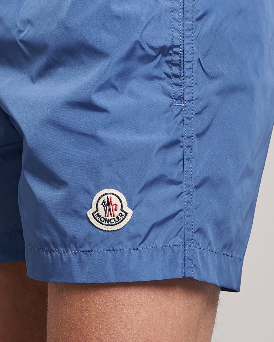 Herren | Badehosen | Moncler | Nylon Swim Trunks Light Blue