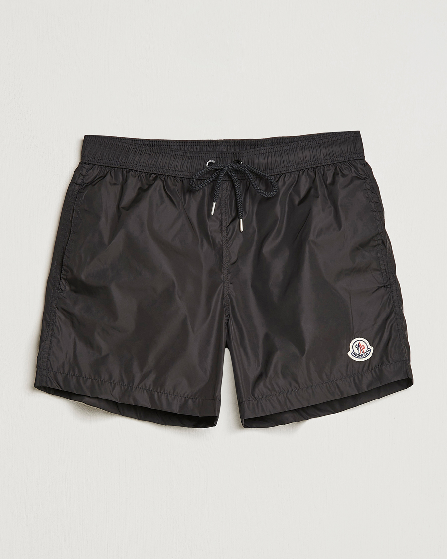 Herren | Badehosen | Moncler | Nylon Swim Trunks Black