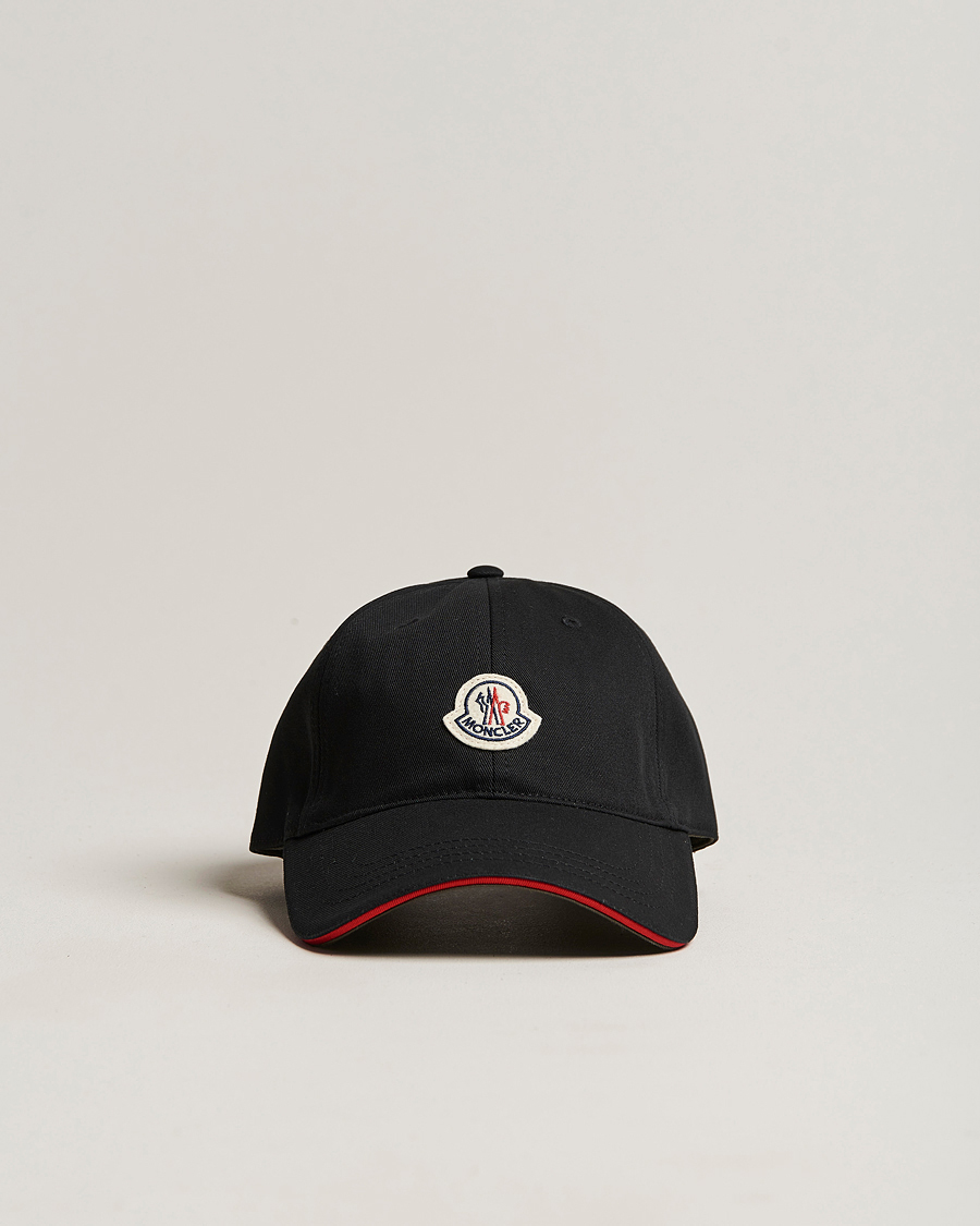 Herren | Moncler Baseball Cap Black | Moncler | Baseball Cap Black