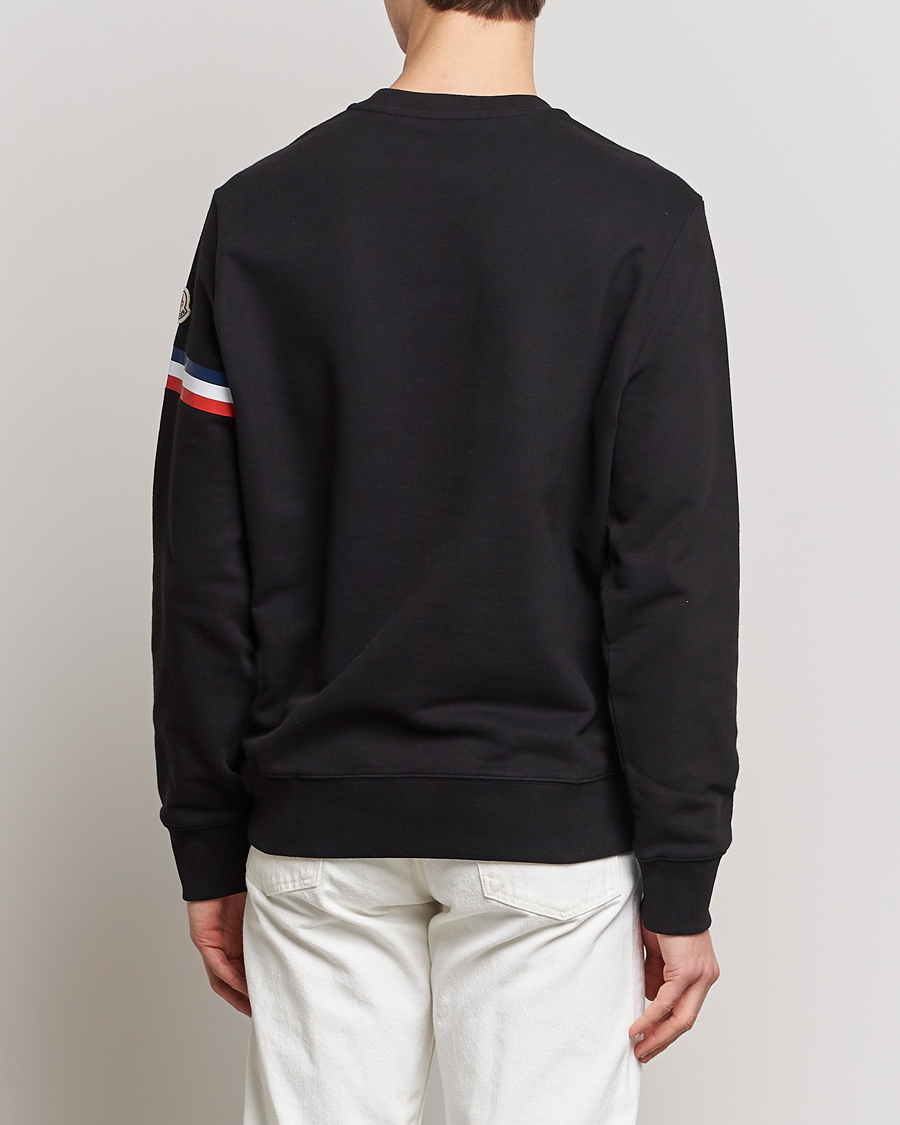 Herren | Pullover | Moncler | Armband Logo Sweatshirt Black