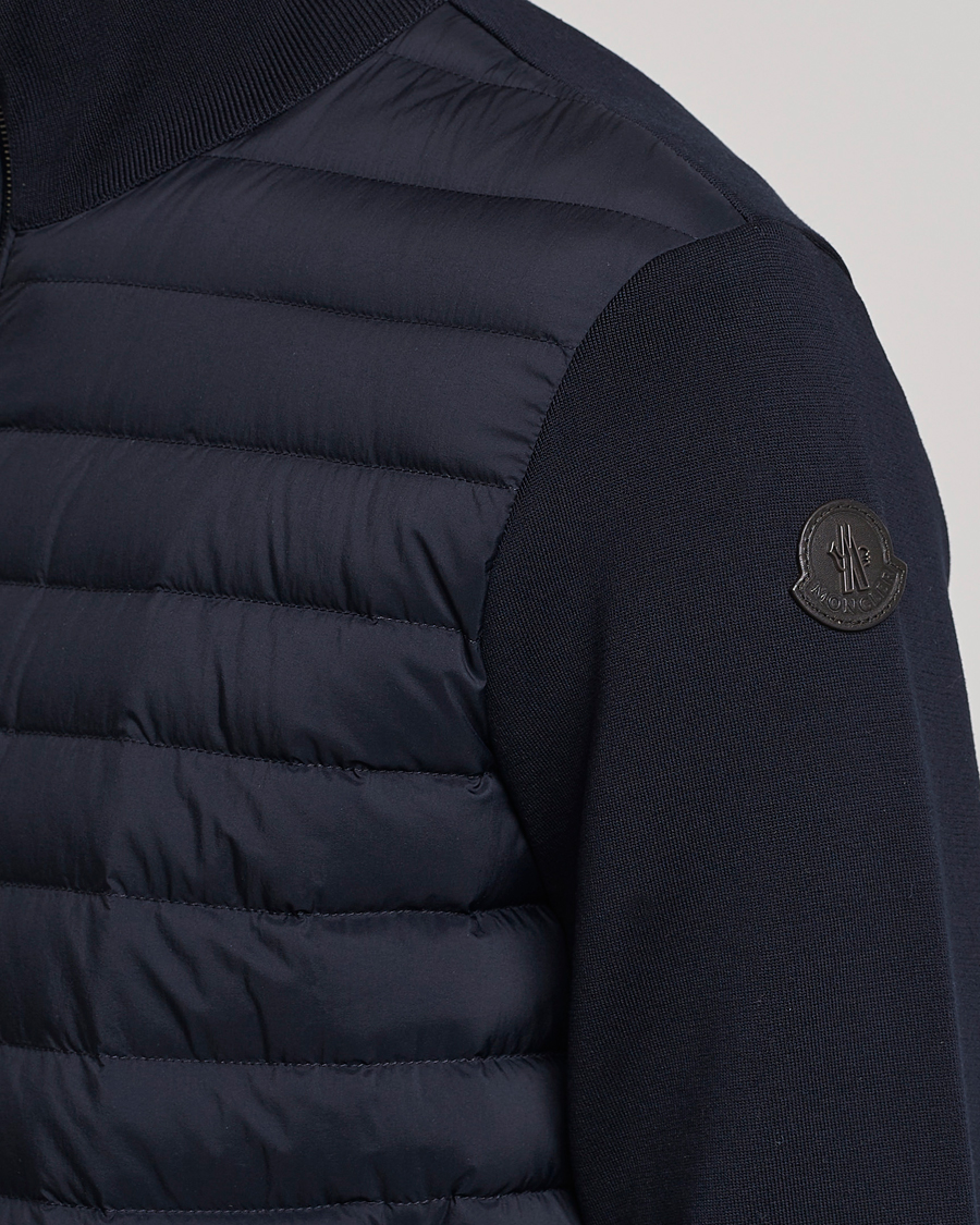 Herren | Pullover | Moncler | Hybrid Zip Cardigan Navy