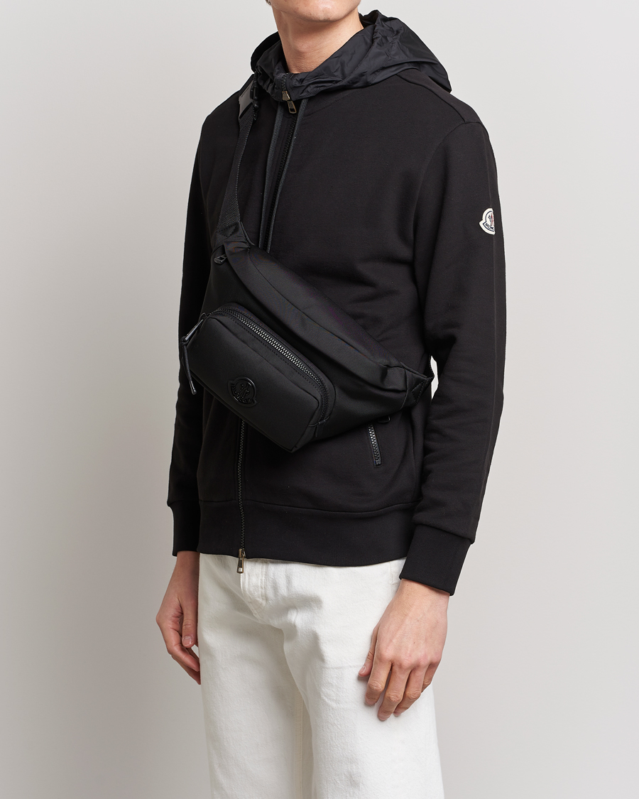 Herren | Moncler Durance Belt Bag Black | Moncler | Durance Belt Bag Black