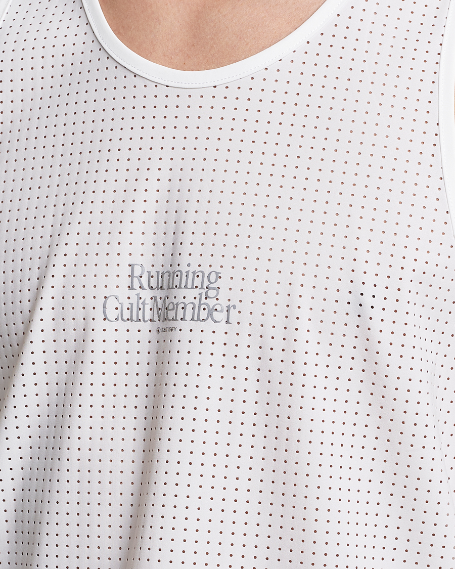 Herren | T-Shirts | Satisfy | Space-O Singlet White