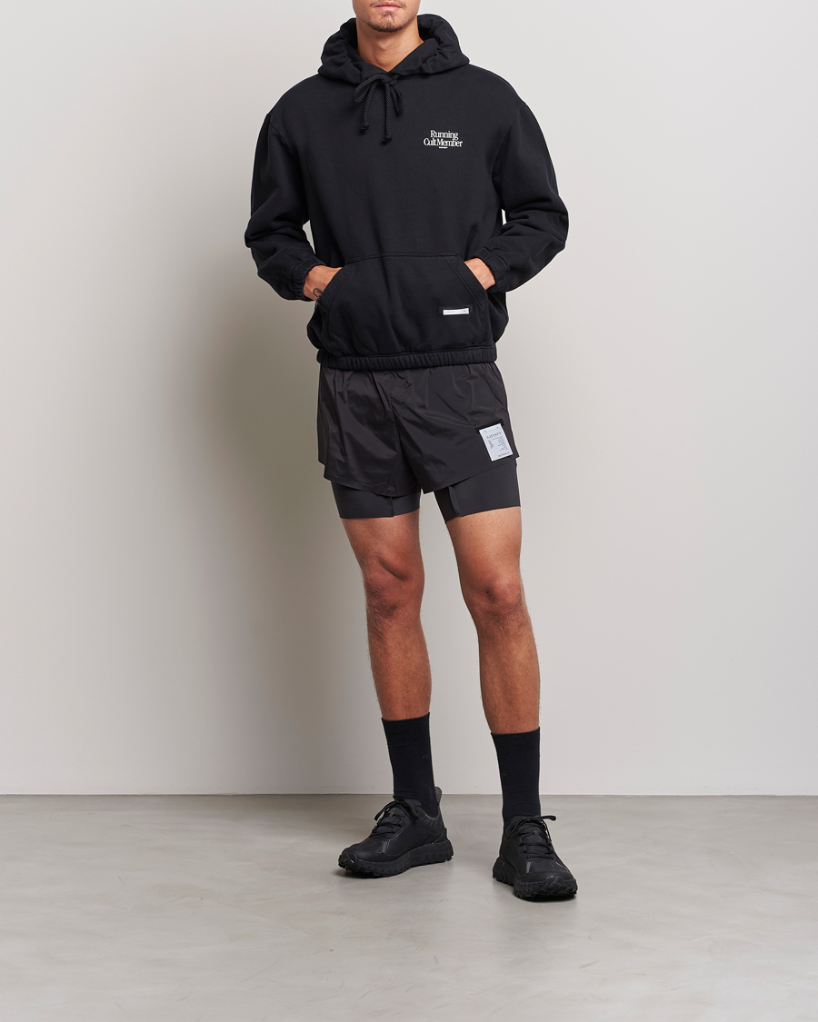 Herren | Pullover | Satisfy | SoftShell Hoodie Black