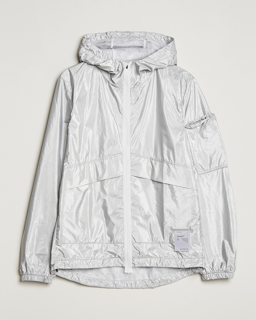 Herren | Jacken | Satisfy | SilverShell Packable Windbreaker Silver