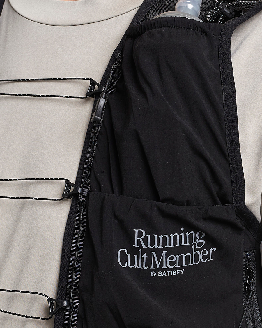 Herren | Satisfy Justice Cordura Hydration Vest Black | Satisfy | Justice Cordura Hydration Vest Black