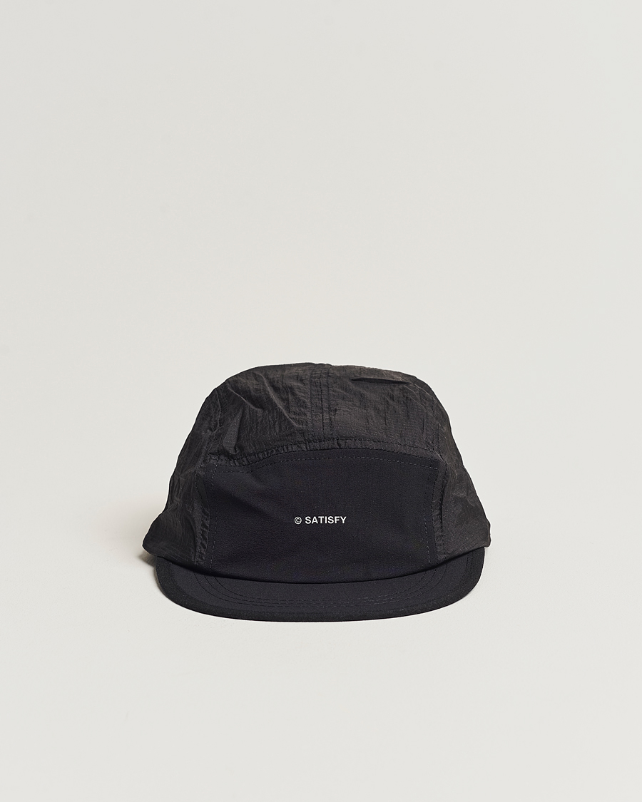 Herren | Satisfy Rippy Trail Cap Black | Satisfy | Rippy Trail Cap Black