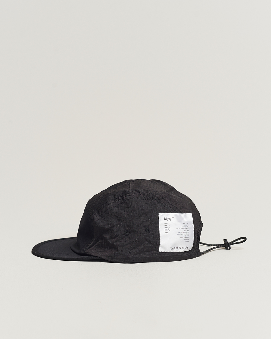 Herren | Satisfy Rippy Trail Cap Black | Satisfy | Rippy Trail Cap Black