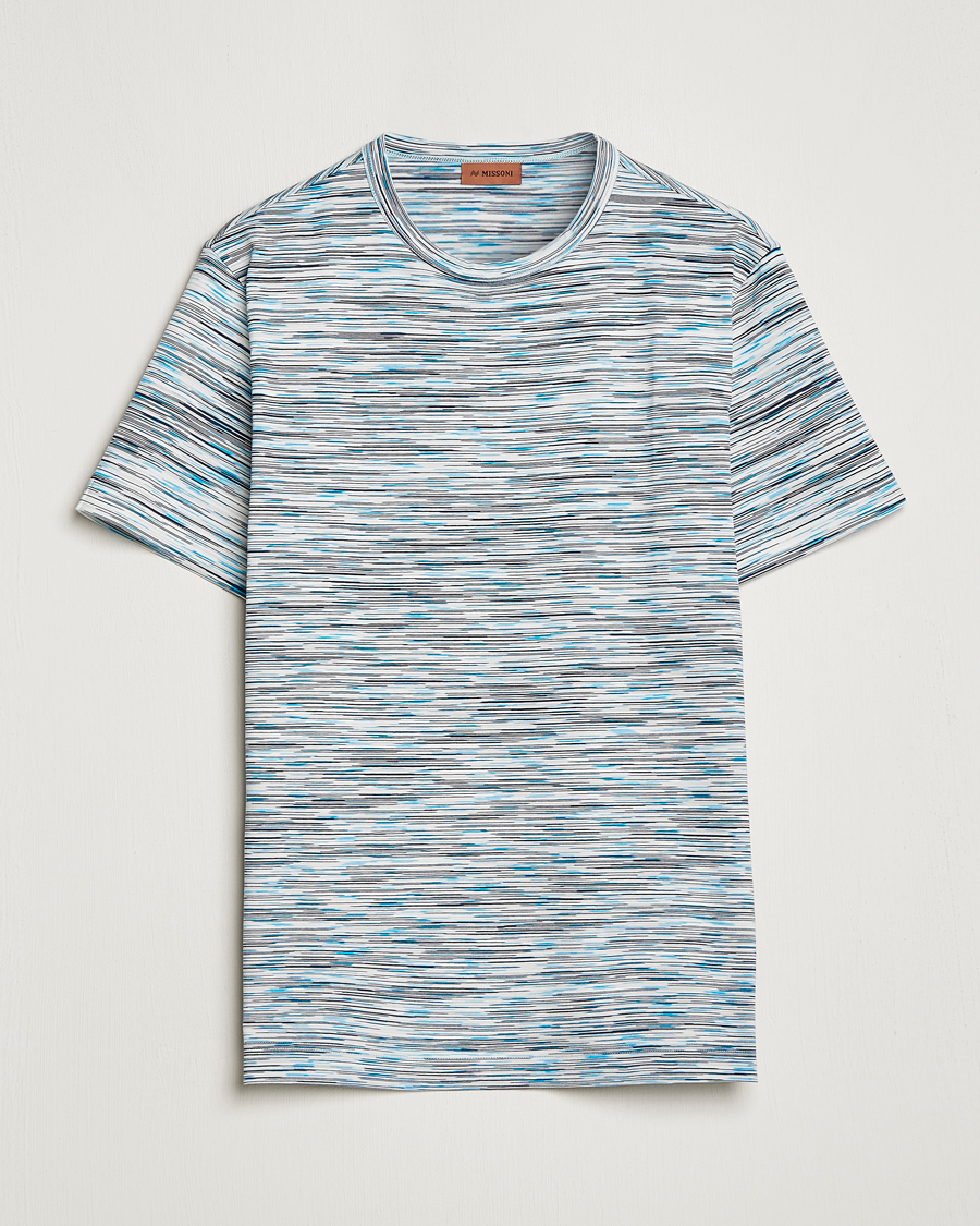 Herren | T-Shirts | Missoni | Fiammato T-Shirt Light Blue