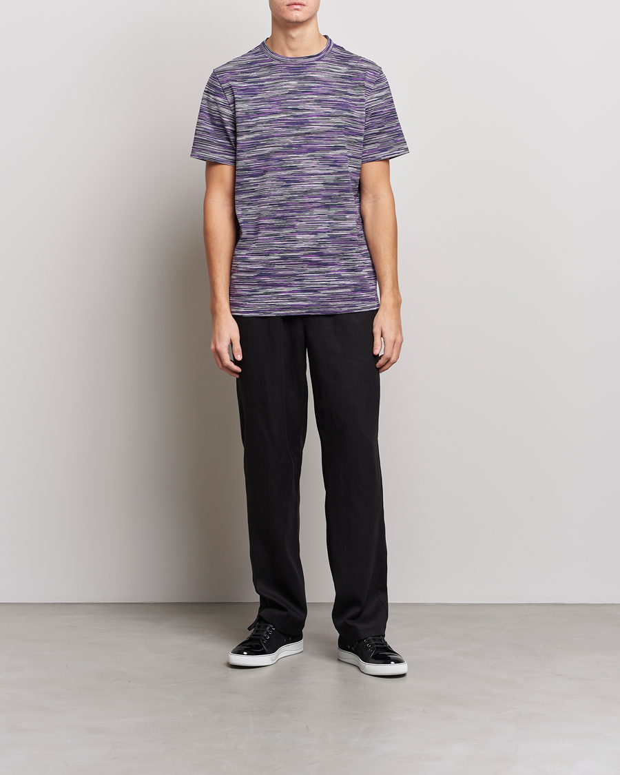 Herren | T-Shirts | Missoni | Fiammato T-Shirt Violet