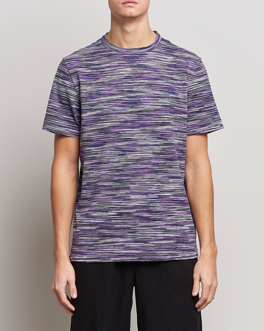 Herren | T-Shirts | Missoni | Fiammato T-Shirt Violet