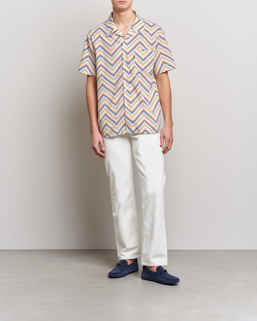 Herren | Hemden | Missoni | Zig Zag Short Sleeve Shirt Multicolor