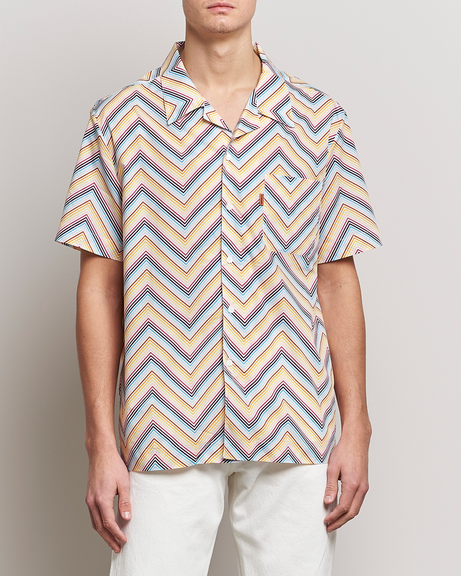 Herren | Hemden | Missoni | Zig Zag Short Sleeve Shirt Multicolor