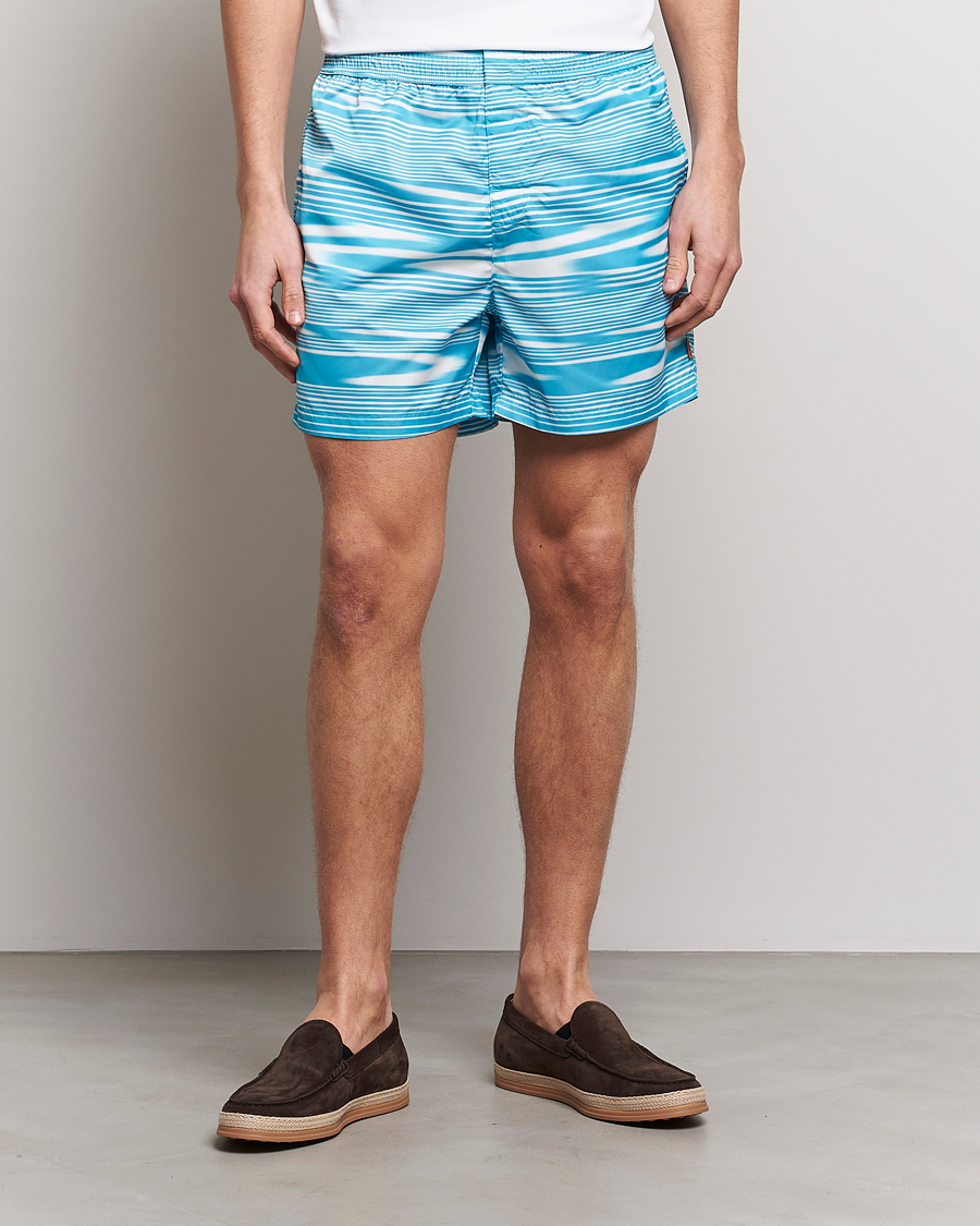 Herren | Badehosen | Missoni | Space Dye Swim Trunks Light Blue
