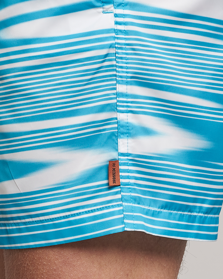 Herren | Badehosen | Missoni | Space Dye Swim Trunks Light Blue