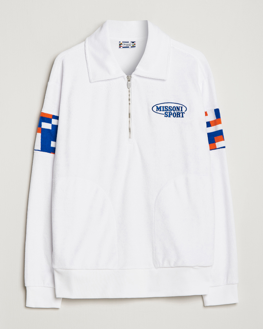 Herren | Pullover | Missoni | Sport Half Zip White