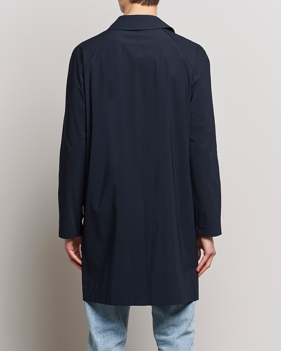 Herren | Jacken | Harris Wharf London | Light Technic Balmacaan Coat Dark Blue