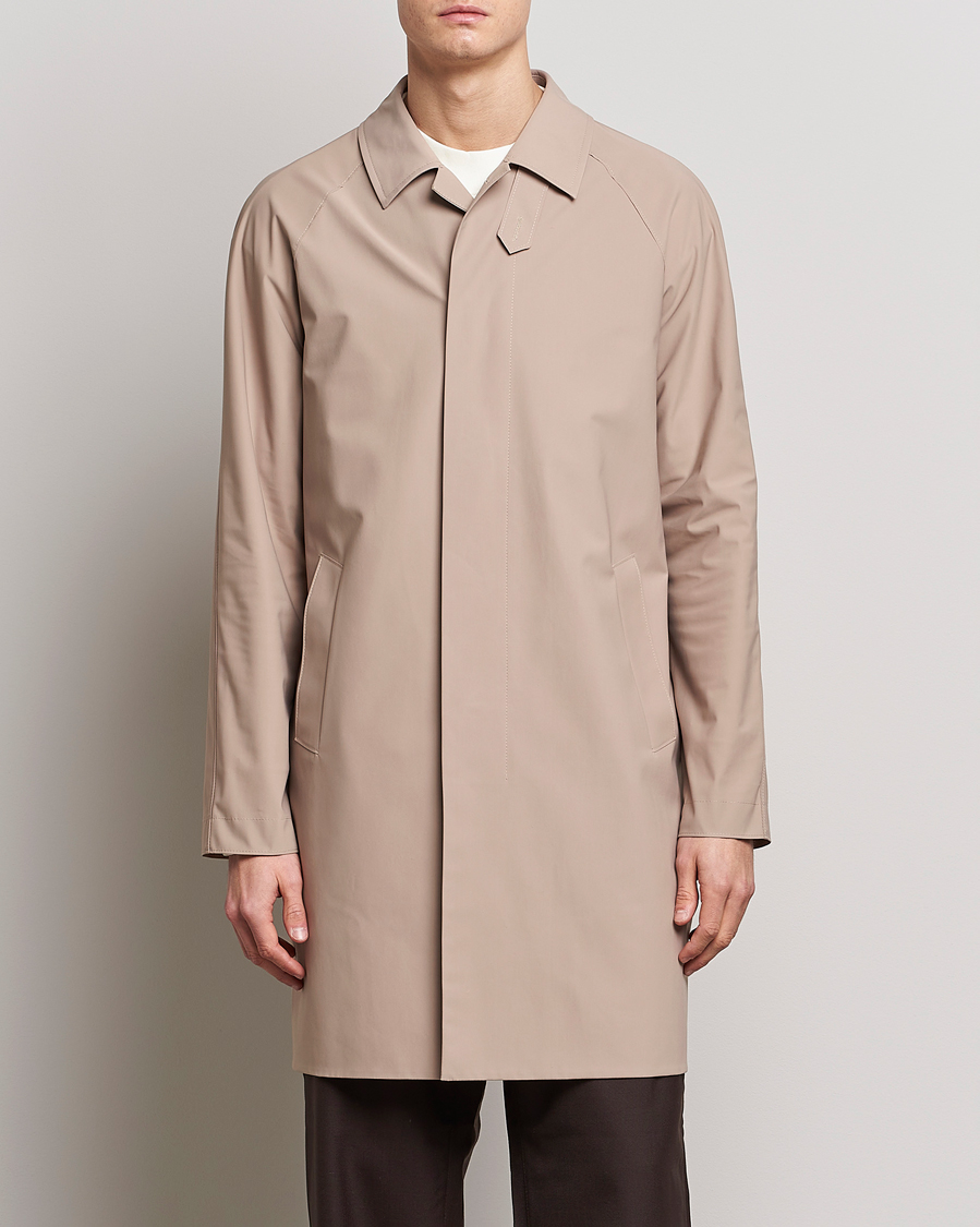 Herren | Jacken | Harris Wharf London | Light Technic Balmacaan Coat Camel