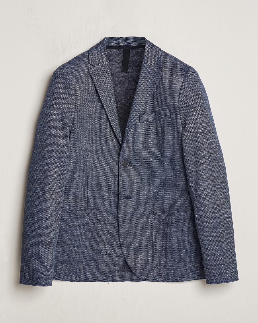 Herren | Sakkos | Harris Wharf London | Linen Blend Blazer Denim