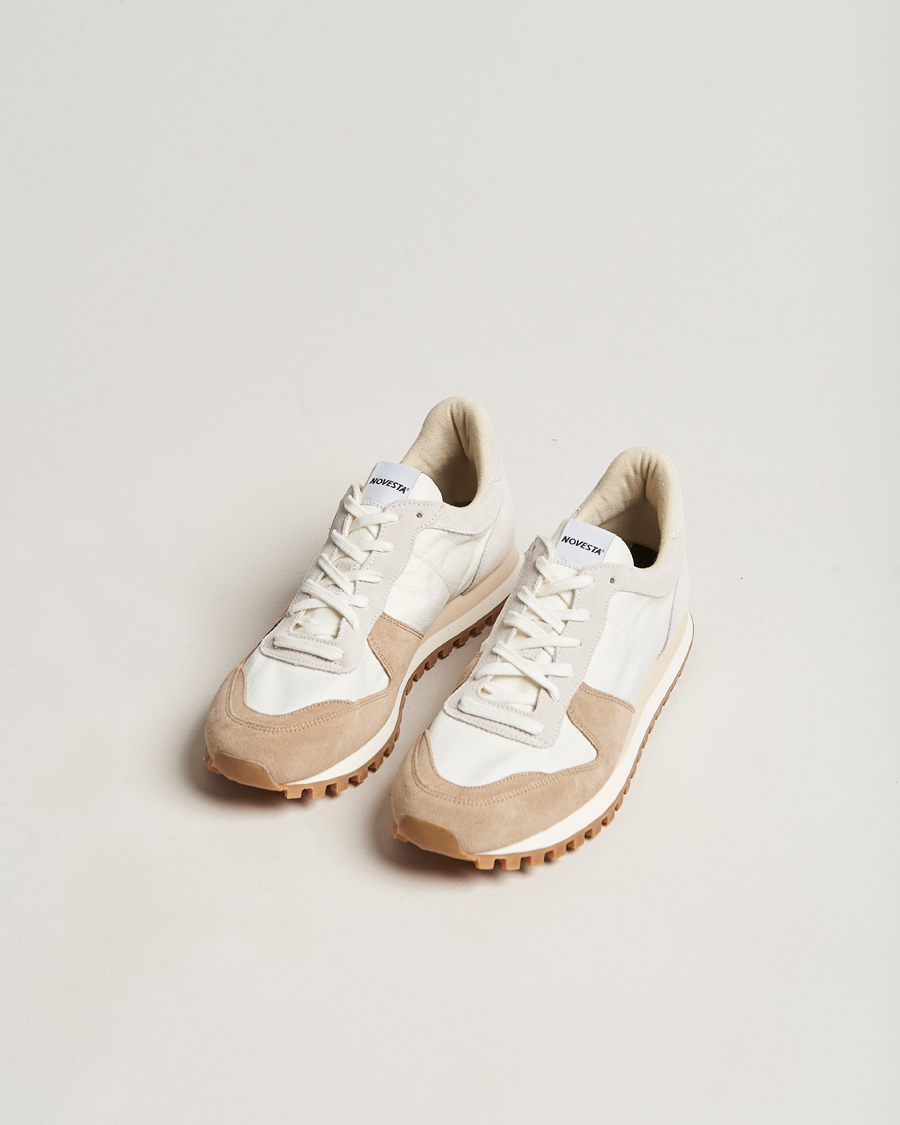 Herren | Sneaker | Novesta | Marathon Trail Running Sneaker White/Beige