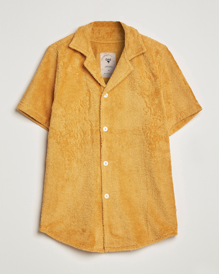 Herren | Hemden | OAS | Cuba Ruggy Shirt Mustard
