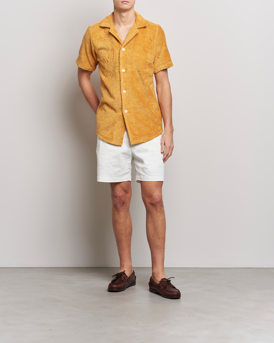 Herren | Hemden | OAS | Cuba Ruggy Shirt Mustard