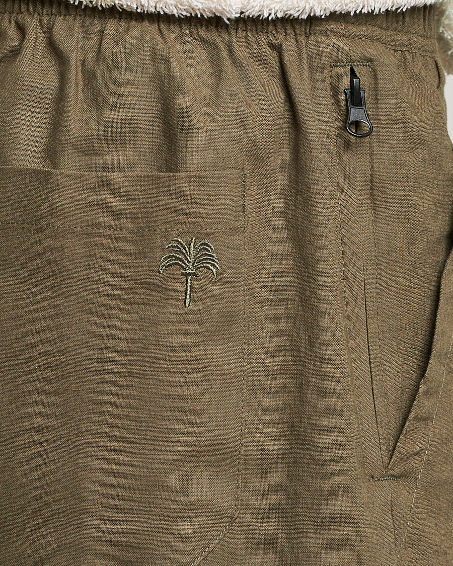 Herren | Shorts | OAS | Cargo Linen Shorts Army