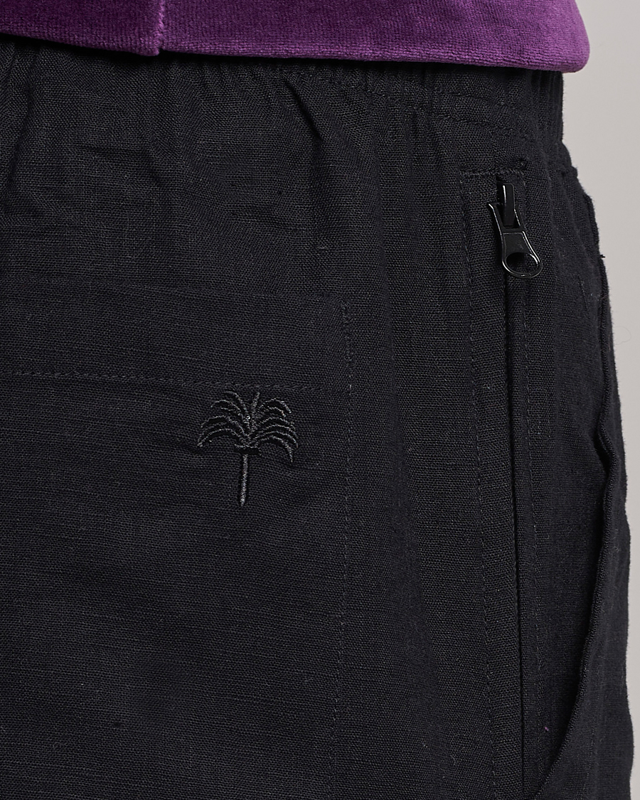 Herren | Shorts | OAS | Cargo Linen Shorts Black