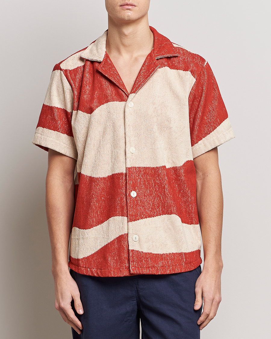 Herren | Hemden | OAS | Terry Cuba Short Sleeve Shirt Amber Dune