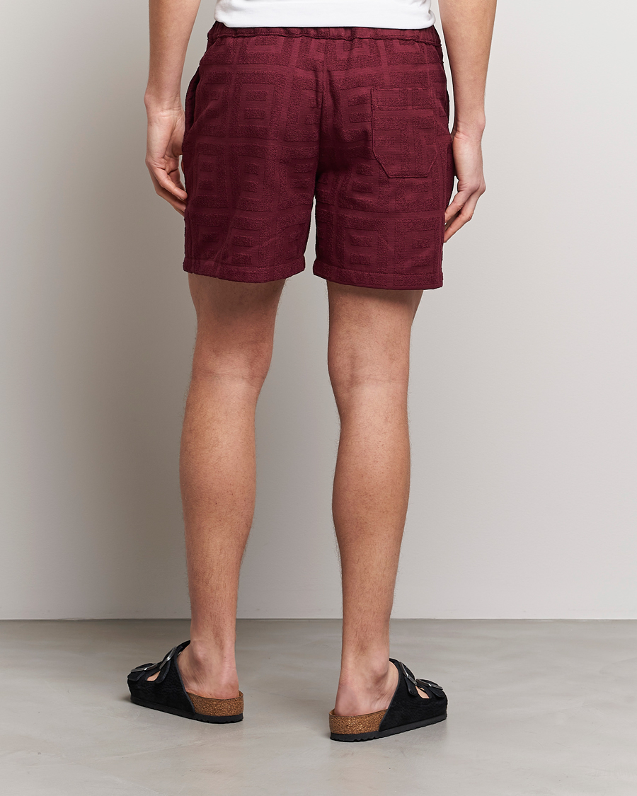 Herren | Shorts | OAS | Terry Shorts Burgundy